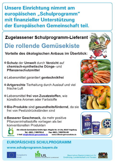 Europäisches Schulprogramm – Die rollende Gemüsekiste